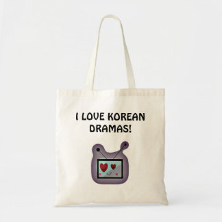 Liebe für koreanische Dramen Tragetasche