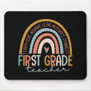 Liebe für Lehrer der ersten Klasse Inspirierte Boh Mousepad