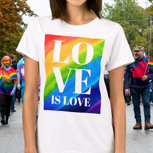 Liebe für LGB-Gay Pride ist Liebe T-Shirt