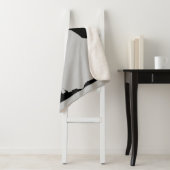 Liebe für Mädchen und ihre Pferde Silhouette Sherpadecke (Beispiel)