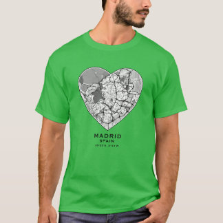 Liebe für Madrid Familie T-Shirt