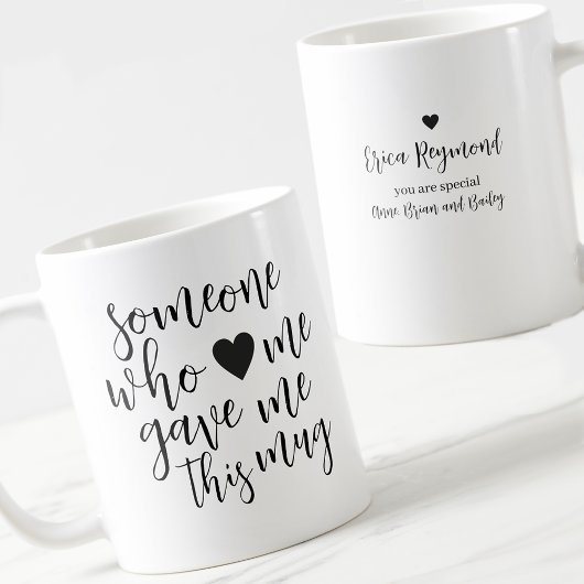 Liebe für Mama Niedliche Typografie anzeigen Kaffeetasse