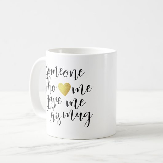 Liebe für Mama, Oma oder Tochter anzeigen Kaffeetasse (Vorderseite Links)