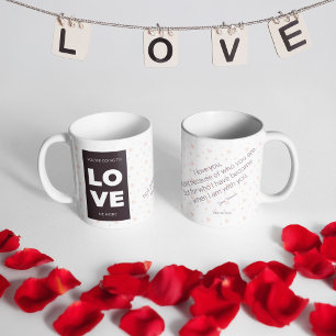 Liebe für mich kaffeetasse