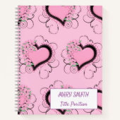 Liebe für moderne Schulen Notizblock (Vorderseite)