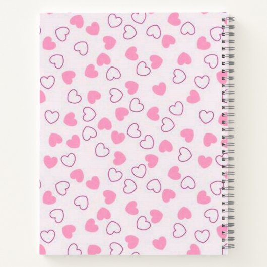 Liebe für moderne Schulen Notizblock (Rückseite)