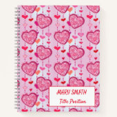 Liebe für moderne Schulen Notizblock (Vorderseite)