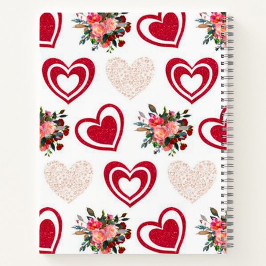 Liebe für moderne Schulen Notizblock (Rückseite)