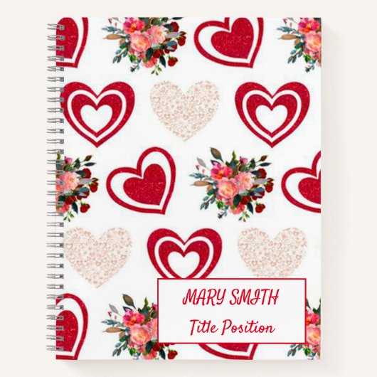 Liebe für moderne Schulen Notizblock (Vorderseite)