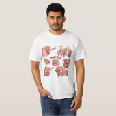 Liebe für Moo Deng T-Shirt (Vorne ganz)