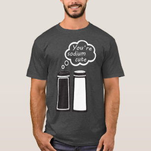 Liebe für Niedliche Chemie, Salz und Pfefferkuchen T-Shirt