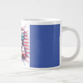 "Liebe für Patriotische Tasse der USA" (Rechts)