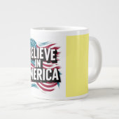 "Liebe für Patriotische Tasse der USA" (Vorderseite Rechts)