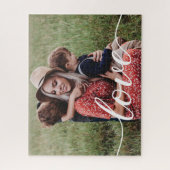 Liebe für personalisierte Fotos Puzzle (Vertikal)
