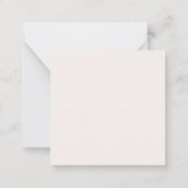 Liebe für Pferdepest Mitteilungskarte (Rückseite)