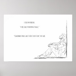 Liebe für psychische Gesundheit Poster