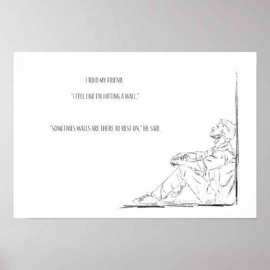 Liebe für psychische Gesundheit Poster (Vorne)