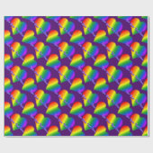 Liebe für Rainbow-Papiere für kundenspezifisches G Geschenkpapier (Flach)