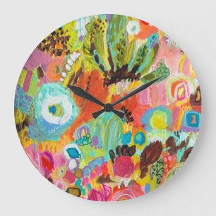 Liebe für Reisen I Große Wanduhr