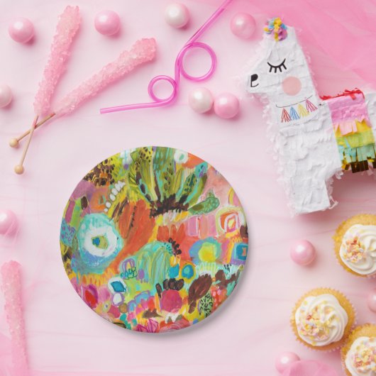 Liebe für Reisen I Pappteller (Party)