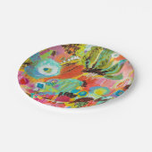 Liebe für Reisen I Pappteller (Schrägansicht)