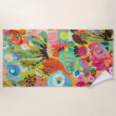 Liebe für Reisen I Strandtuch (Vorderseite)