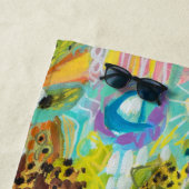 Liebe für Reisen I Strandtuch (Beispiel)