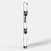 Liebe für Schwarzes Herz Case-Mate iPhone Hülle (Rückseite / Rechts)