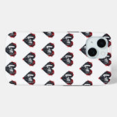 Liebe für Schwarzes Herz Case-Mate iPhone Hülle (Rückseite (Horizontal))