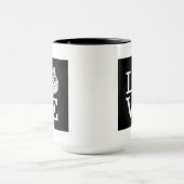 Liebe für schwere Atemwege Tasse (Zentrum)
