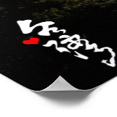 Liebe für Taiwan Poster (Ecke)