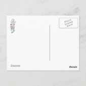 Liebe für Taiwan Postkarte (Rückseite)