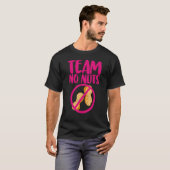 Liebe für Team No Nuts Peanut Gender T-Shirt (Vorne ganz)