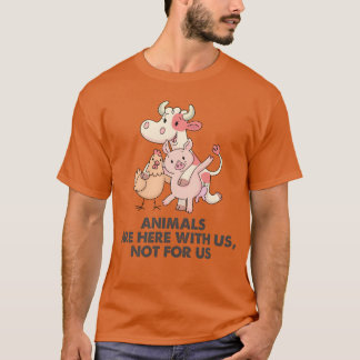 Liebe für Tiere Veganer vegetarisch Vintage T-Shirt