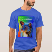 Liebe für Tiere Zitat Inspiration T-Shirt (Vorderseite)