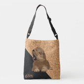 Liebe für Welpen Tragetaschen Mit Langen Trägern (Rückseite)