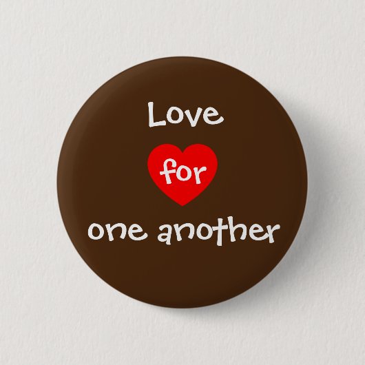 Liebe füreinander button (Vorderseite)