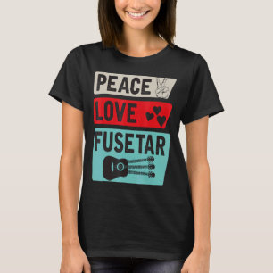 Liebe Fusetar Gitarreninstrument Fusetar Tripl T-Shirt