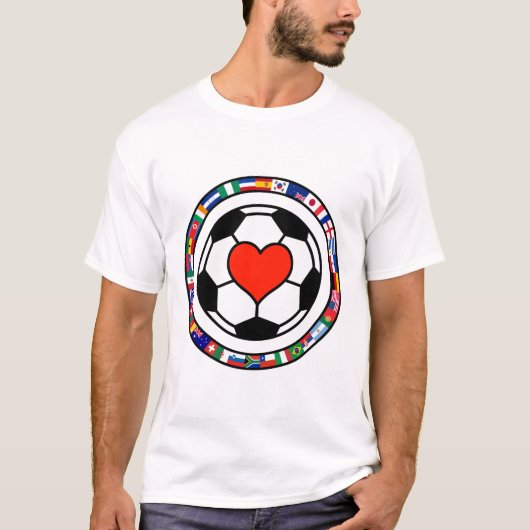 Liebe-Fußball 2010 T-Shirt (Vorderseite)