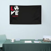 Liebe Fußball Banner (Messeveranstaltung)