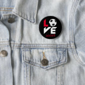 Liebe Fußball Button (Beispiel)