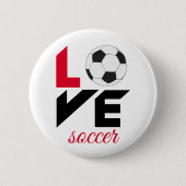Liebe Fußball Button (Vorderseite)