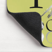 Liebe Fußball-Mauspad. Mousepad (Ecke)