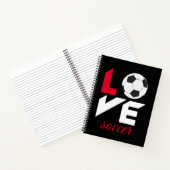 Liebe Fußball Notizblock (Innenseite)
