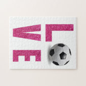 Liebe Fußball Puzzle (Horizontal)