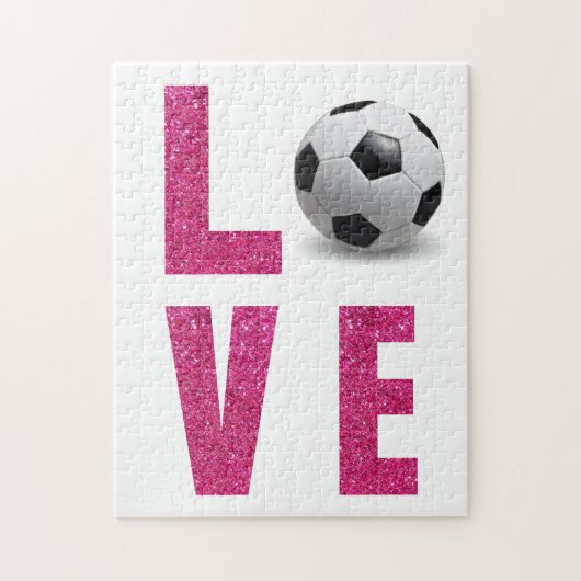 Liebe Fußball Puzzle (Vertikal)