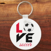 Liebe Fußball Schlüsselanhänger (Vorderseite)