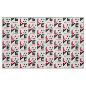Liebe Fußball Stoff (Fat Quarter (45,7 x 55,9 cm))