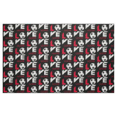 Liebe Fußball Stoff (Fat Quarter (45,7 x 55,9 cm))