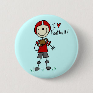 Liebe-Fußball-T - Shirts und Geschenke des Button